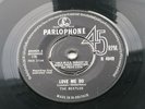 THE BEATLES  1963  LOVE ME DO   BLACK   PARLOPHONE  SOLD IN U.K. TEXT