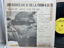 JIMI HENDRIX Scuse Me While I Kiss The Sky ORG 2 LP LA Forum 4/25/70 MINT VINYL