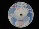 78 RPM- BILL JUSTIS - RAUNCHY / THE MIDNITE MAN - PHILLIPS 519 -1957 R&R HONKER
