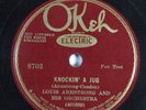 Jazz 78 LOUIS ARMSTRONG Knockin' A Jug OKEH 8703 E+ HEAR 617