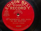 PIONEER AVIATOR SIR ALAN COBHAM ’TO AUSTRALIA AND BACK IN SIX MINUTES’ WINNER 78