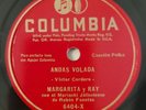 Margarita Y Ray Andas Volada El Bracero Vengador Columbia 6404 Latin 78 RPM HEAR