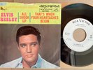Elvis Presley All Shook Up 1964 USA RCA Vinyl 45 PS Gold SS WHITE LABEL PROMO 3S