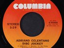 ADRIANO CELENTANO: prisencólinensináinciúsol / disc jockey COLUMBIA 7