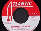 LES MCCANN & EDDIE HARRIS: compared to what / cold duck ATLANTIC 7