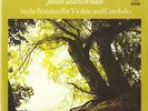 BACH 6 Sonatas for Violin & Harpsichord B.1014-1019 SCHMAHL Eterna 729182 2LP NM