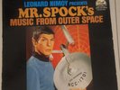 LEONARD NIMOY MR. SPOCK'S MUSIC FROM OUTER SPACE SIGNED DLP-25794 LP VINYL