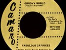 FABULOUS CAPRICES Groovy World / My Love 45 Camaro Rare 1971 Crossover Soul Funk