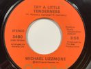 MICHAEL LIZZMORE: Try A Little Tenderness / Promise That You'll Wait NM 45 HEAR