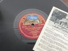 0941/LALE ANDERSEN mit Feldpostkarte + Schellack LILI MARLEEN-DAS Original-78rpm