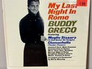 Buddy Greco MY LAST NIGHT IN ROME   Epic LN-24088 Vinyl LP Mono SS SOC   SEALED