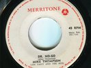Mike Thompson, Lyn Taitt & the Jets: Dr No Go on JA Merritone