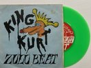 King Kurt Zulu Beat - Rare Second Edition Hand Painted  Psychobilly /punk 7”