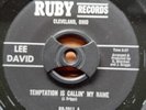 LEE DAVID TEMPTATION IS CALLING YOUR NAME RUBY RECORDS NORTHERN SOUL