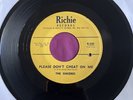 The Sinceres -Please Don’t Cheat On Me /Should Leave Me Ritchie 545 Rare Doo Wop