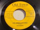 KEYTONES-OLD TOWN 1041-SEVEN WONDERS OF THE WORLD/A FOOL IN LOVE=NYC DOO-WOP 45