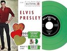 ELVIS PRESLEY EP ÉTRANGER N°10 - WOODEN HEART (SPAIN) GREEN VINYL VINYL 7