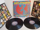 UK REGGAE COMPILATION STUDIO ONE 200% DYNAMITE 2 x LP SOUL JAZZ  SJRLP 41 VG++