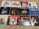 James Bond 007 LP Vinyl Records 12 No. Goldfinger Moonraker Thunderball OHMSS