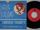 KINKS DAVE DAVIES Lincoln County  Denmark 45 psych garage danish HEAR