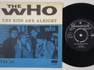 THE WHO The Kids Are Alright  Denmark 45 mod garage psych danish HEAR