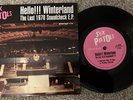 Sex Pistols Hello Winterland The Lost 1978 Soundcheck 7 inch Vinyl Record BLACK