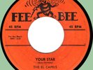 EL CAPRIS Your Star / Dance All Night 45rpm Fee Bee 1957 doo-wop original