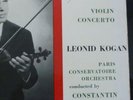 LEONID KOGAN Paris Conservatoire Orchestra Violin Concerto Beethoven LP SAX 2386