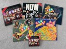 NOW... That's What I Call Music 1, 2, 3, 4 & 5 Double LPs + 1 CD - All Original