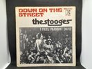 THE STOOGES/ELEKTRA INT 80252/RARE FRENCH SP/DOWN ON THE STREET/I. POP/ORIGINAL