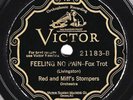 Victor #21183: Red & Miff's Stompers-Feeling No Pain/Blue Steele-Betty Jean V+E-