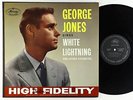 George Jones - Sings White Lightning LP - Mercury Black Label Mono DG