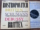 SXL 2298 Britten  Schumann Debussy Rostropovich W/B