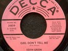 How To Be Your Guy/Girl Don't Tell Me by Keith Green (Decca 31859) 7