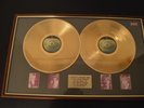 Beatles White Album Award 24ct Gold plated Discs