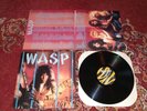 W.A.S.P. Inside The Electric Circus OG Capitol w/insert vinyl NM/ cover VG++