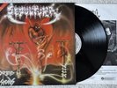 SEPULTURA - MORBID VISIONS / BESTIAL DEVASTATION (1991) - LP - RARE  - EX