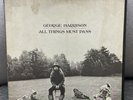 GEORGE HARRISON - All Things Must Pass 3-LP Box Set, NM Vinyl, Never Hung Poster
