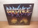 Banshee Take 'Em By Storm Lp in Blue vinyl mint- Hard Rock, Heavy Metal Top rare