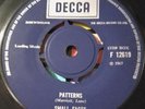SMALL FACES - PATTERNS / E TO D - RARE UK DECCA 7