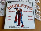 DECCA SET 224-6 WB gr ED1 Verdi Rigoletto Sutherland Sanzogno 3 lp box  NM UK