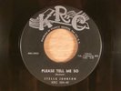 Stella Johnson  Please Tell Me So/Yeah Baby R&B, Jump Blues, Rocker  1958 KRC
