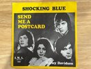 SHOCKING BLUE Send Me A Postcard / Harley Davidson rare Sweden 1970 vinyl VG+