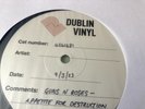 Guns 'N' Roses RARE TEST PRESSING PROMO VINYL REISSUE Appetite For Destruction