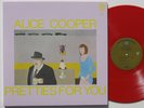 ALICE COOPER Pretties For You LP 2017 Warner limited edition red vinyl Near Mint