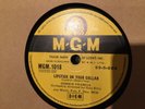 78 rpm - CONNIE FRANCIS - Lipstick On Your Collar /Frankie - M-G-M 1959 UK E++/E
