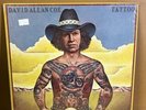 David Allan Coe – Tattoo 1977 PC34870 LP Record EX VG+