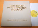 Karajan Beethoven 9 Symphonies DGG Signed Luxury Box '77 No. 346 of 1200 9LP NM