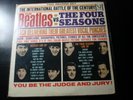 THE BEATLES VS THE FOUR SEASONS 2 LP RECORD SET