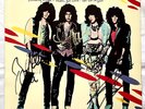 KISS Asylum LP Vinyl Autographed Signed All 4 Eric Carr Paul Gene Bonus Promo Ad